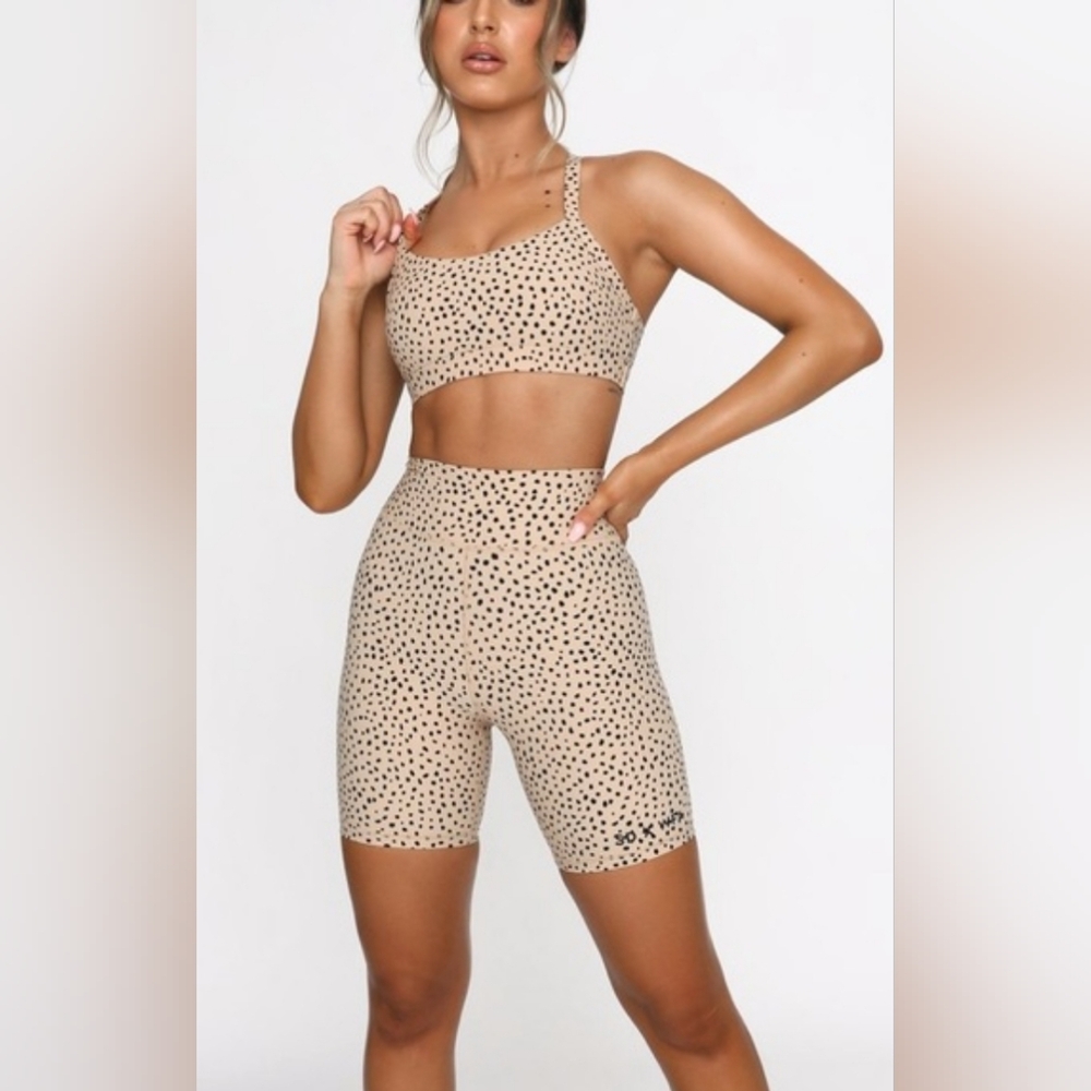 Sarah's Day X White Fox Boutique Speckle Shorts
